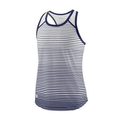 Wilson Women&#39;s Team Striped Tank - Blue