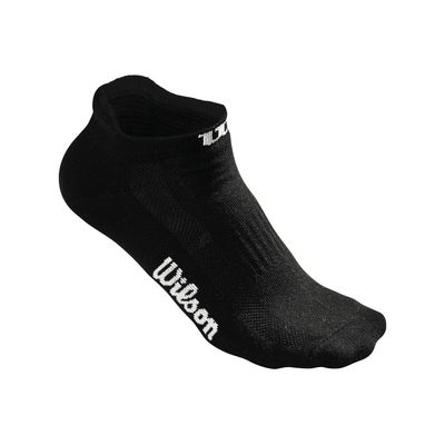 Wilson Women&#39;s No Show Socks Black - 3 Pairs