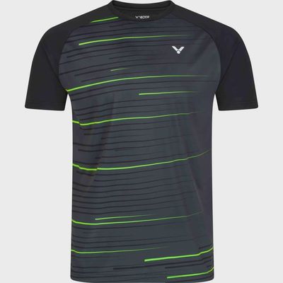 Victor T-33101 C Unisex T-Shirt - Black