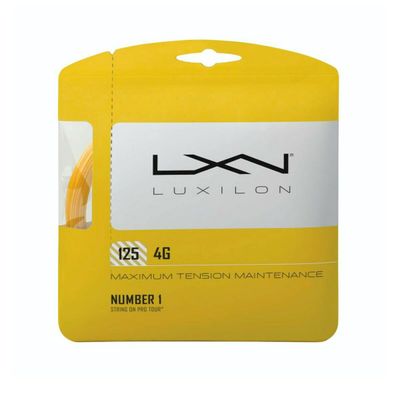 Luxilon 4G 125 Tennis String Set - Gold
