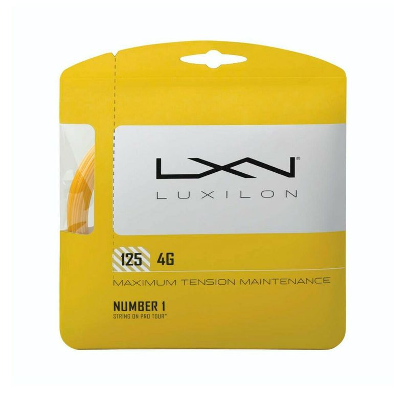 Luxilon 4G 125 Tennis String Set - Gold