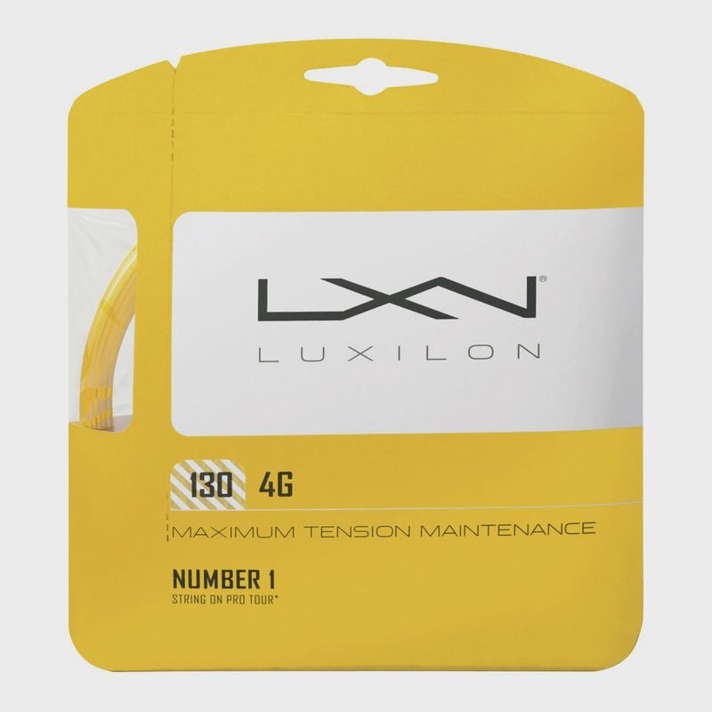 Luxilon 4G 130 Tennis String Set - Gold