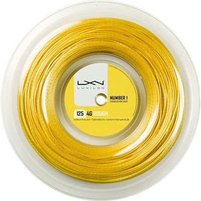 Luxilon 4G Rough 125 Tennis String 200m Reel Gold