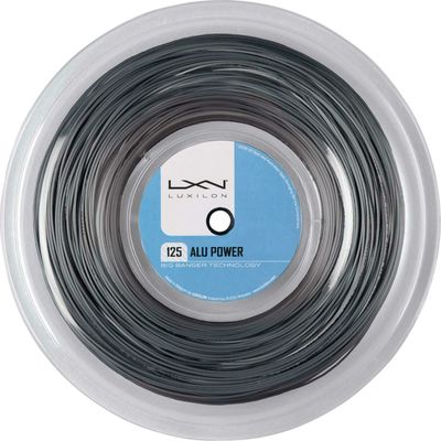 Luxilon Alu Power 125 Tennis String Reel 220m Silver