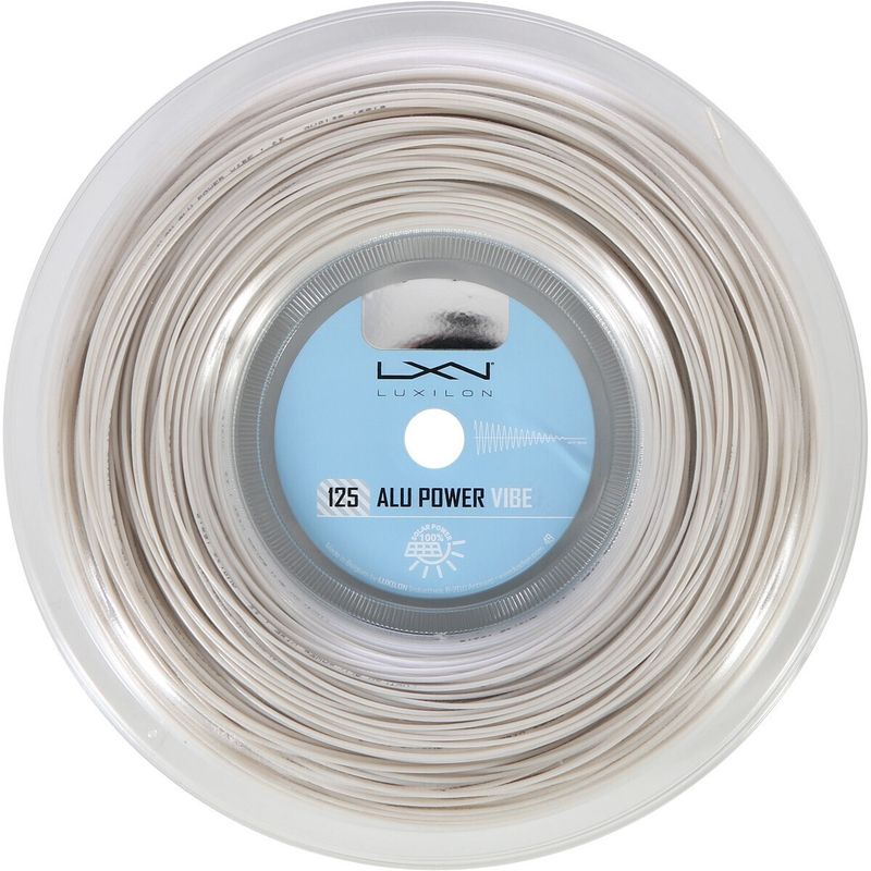 Luxilon Alu Power Vibe 125 Tennis String 200m Reel Pearl
