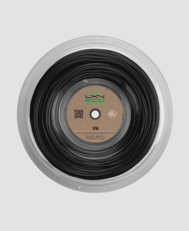Luxilon Eco Spin Tennis String Reel - Black