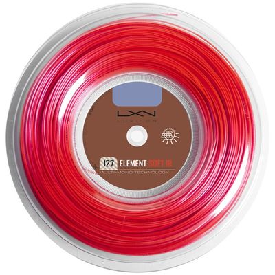 Luxilon Element Soft IR 127 Tennis String 200m Reel - Infrared