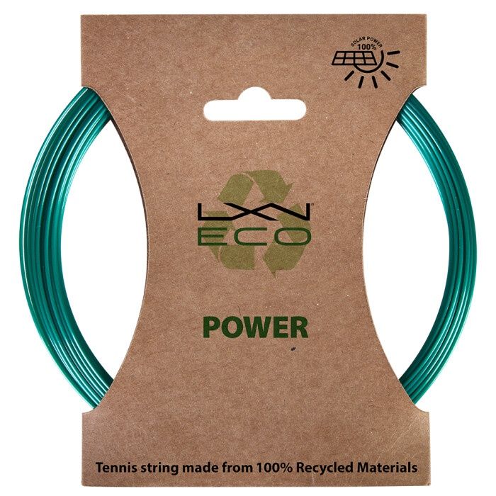 Luxilon Eco Power Tennis String Set - Green