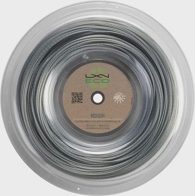 Luxilon Eco Rough Tennis String Reel 200m - Silver
