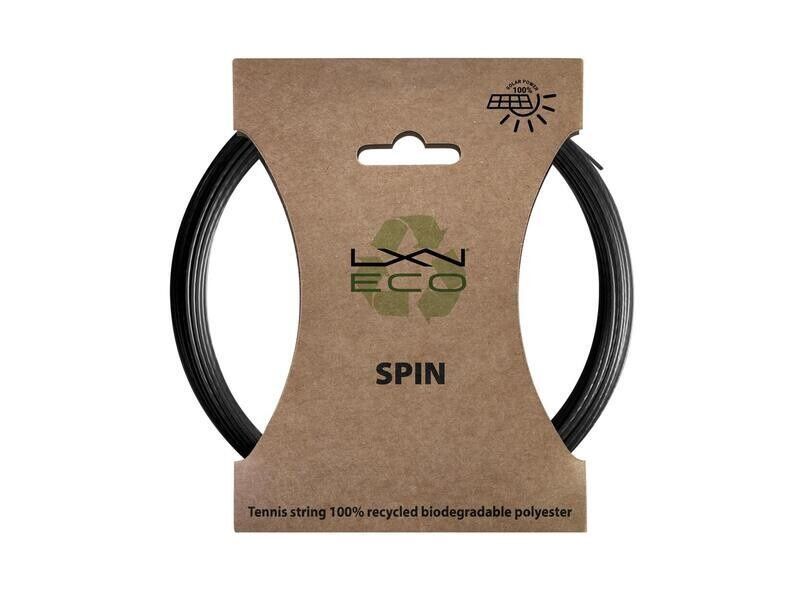 Luxilon Eco Spin Tennis String Set - Black