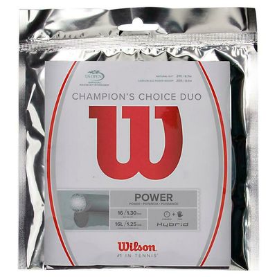 Wilson &amp; Luxilon Tennis Strings
