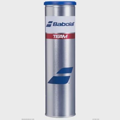 Babolat Team Tennis Balls - 4 Ball Tin