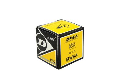 Dunlop Pro Squash Ball Double Yellow Dot