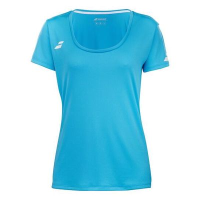 Babolat Play Cap Sleeve Top Womens - Cyan Blue