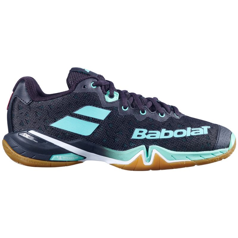 Babolat Shadow Tour Women&#39;s Badminton Shoe - Black / Green
