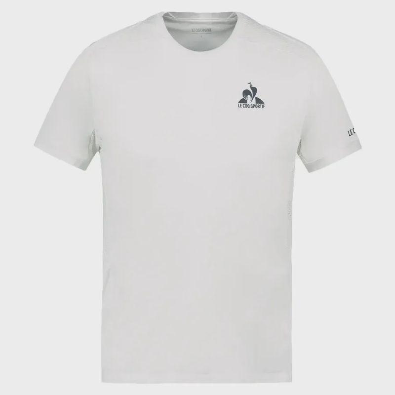 Le Coq Sportif Tennis Pro Tee Men&#39;s - New Optical White