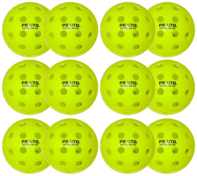 Pickleball United Freedom Outdoor Pickleball 40 - 1 Dozen