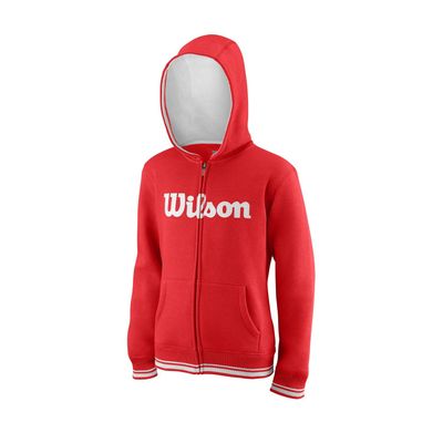 Wilson Youth Team Script Hoody - Red