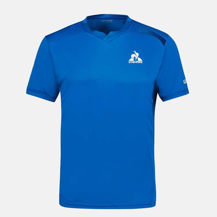 Le Coq Sportif Tennis Pro Tee Men&#39;s - Lapis Blue
