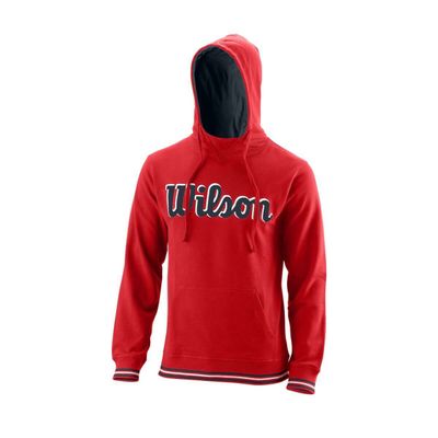 Wilson Men&#39;s Chicago Script Hoodie Slim Fit - Red