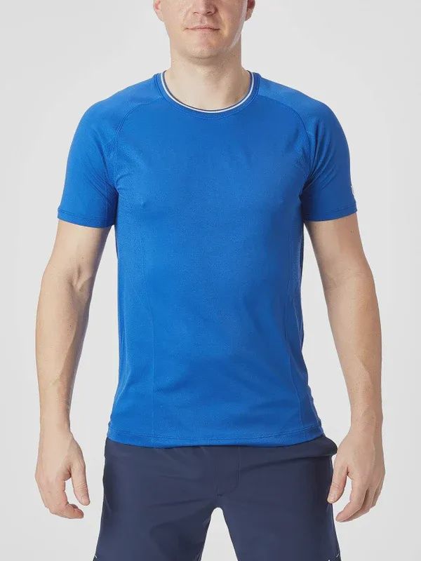 Wilson Men&#39;s Team Seamless Crew - Royal Blue