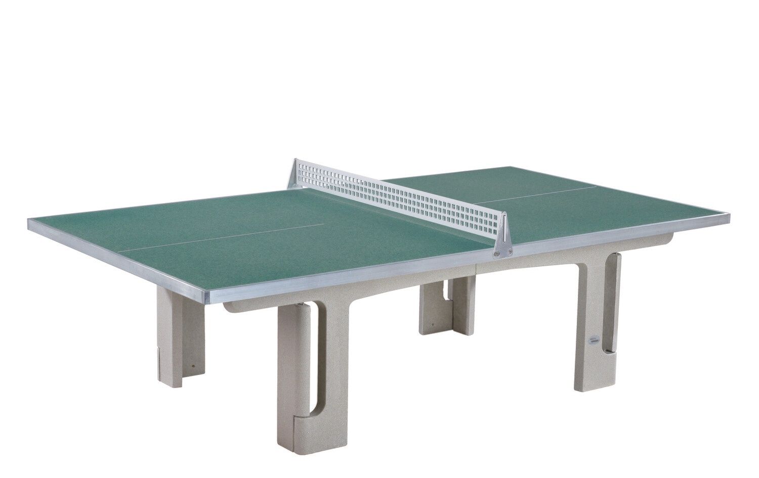 Butterfly Park Concrete 45SQ Table Tennis Table, Colour: Granite Green