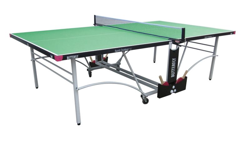 Butterfly Spirit 12 Outdoor Rollaway Table Tennis Table