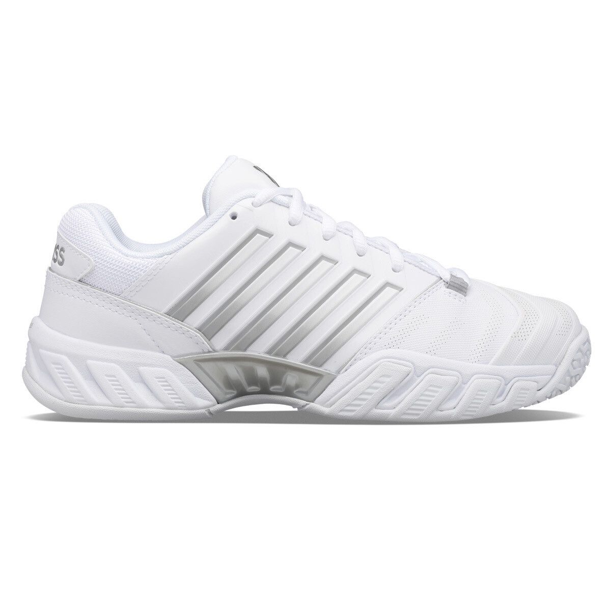 K-Swiss Bigshot Light 4 Omni Women&#39;s Tennis Shoes -White/Highrise/Silver
