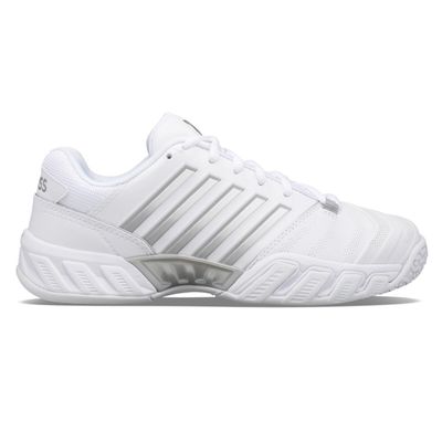 K-Swiss Bigshot Light 4 Omni Women&#39;s Tennis Shoes -White/Highrise/Silver