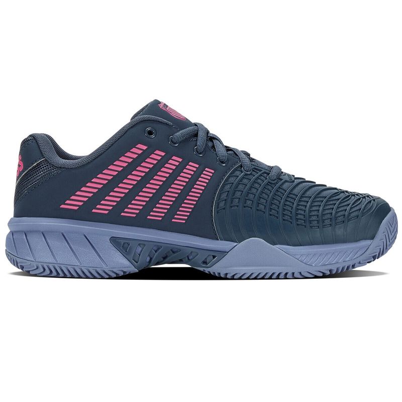 K-Swiss Express Light 3 HB Women&#39;s Tennis Shoes - Orion Blue/Infinity/Carmine Rose