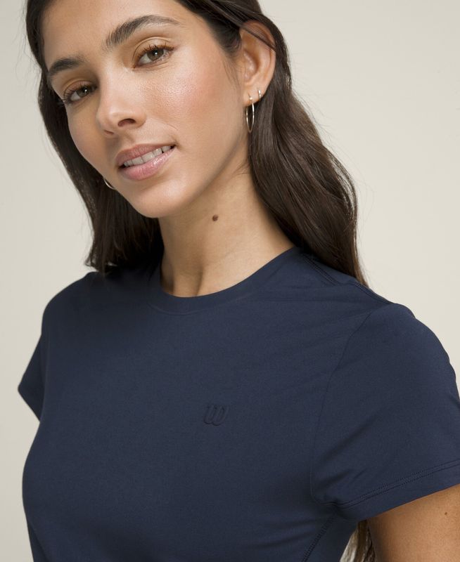 Wilson Match Point Tee Lite - Navy