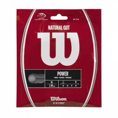 Wilson Natural Gut 16 Tennis String Set