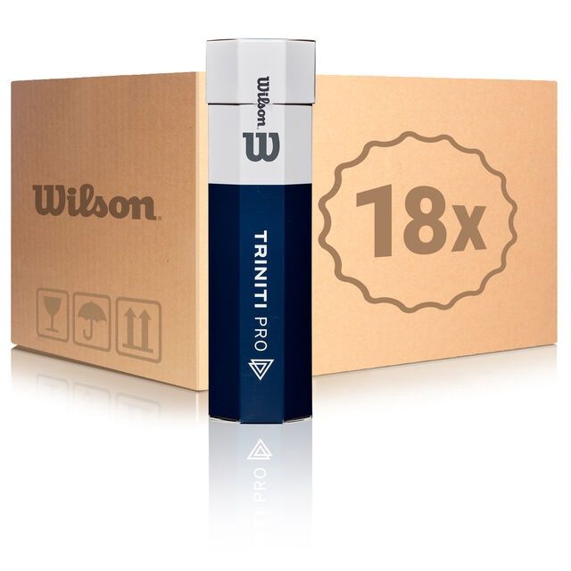 Wilson Triniti Pro Tennis Balls - Box of 18 Tubes