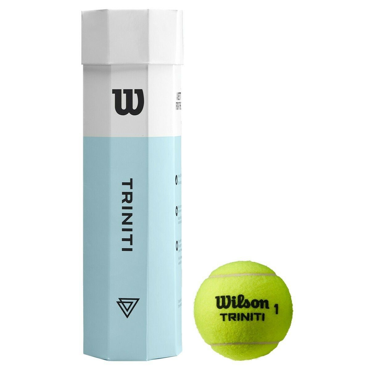 Price's Tube of 4 White Tennis Balls Made in the UK (1 x 4 Balls