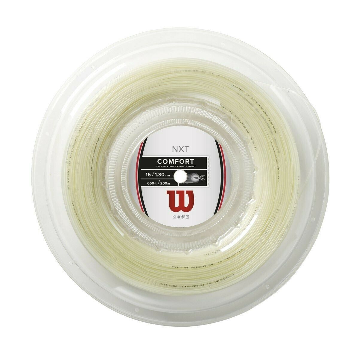 Wilson NXT Comfort 16 Tennis String - 200m Reel
