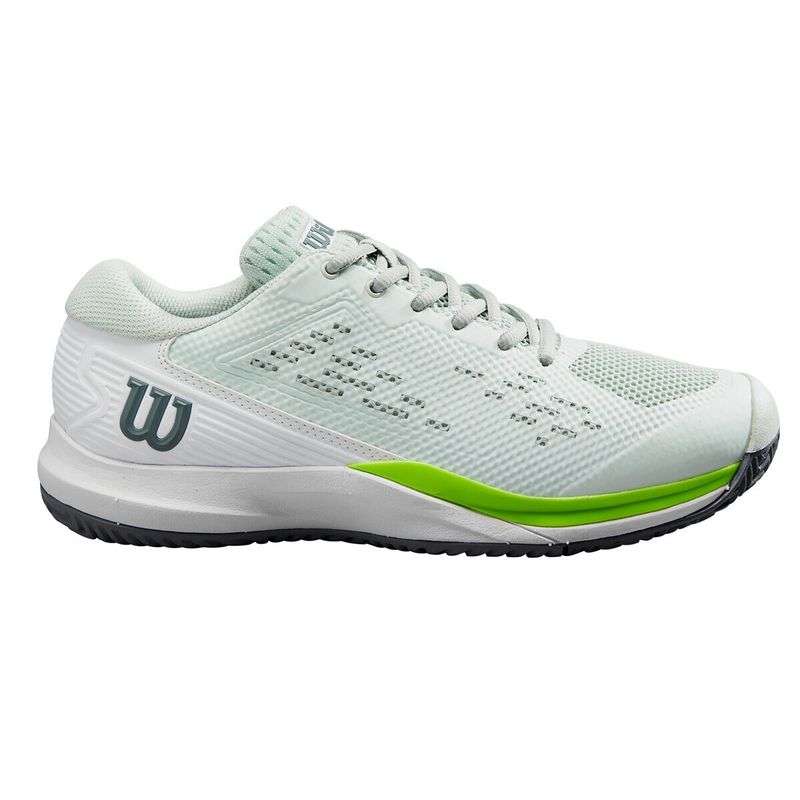 Wilson Rush Pro Ace Women&#39;s Tennis Shoe - Opal Blue/ White/ Jasmine Green