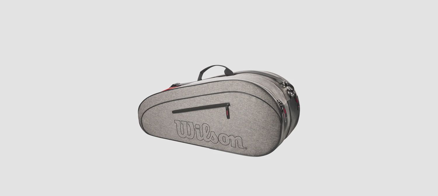 Wilson Team 6 Pack Bag - Heather Grey