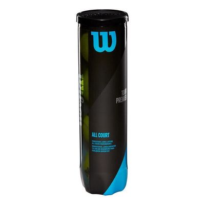 Wilson Tour Premier All Court Tennis Balls - 4 Ball Tube