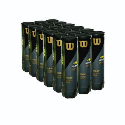 Wilson US Open Tennis Balls Box of 18 Tubes
