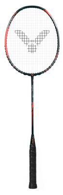 Victor Thruster Ryuga Metallic C Badminton Racket - 4U Black/Red
