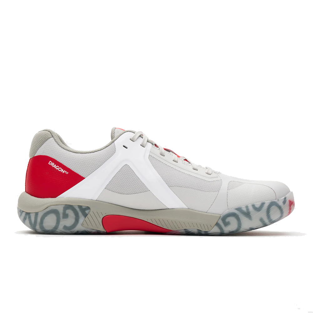 Kanso DragonFly Court Shoe - Grey/Red