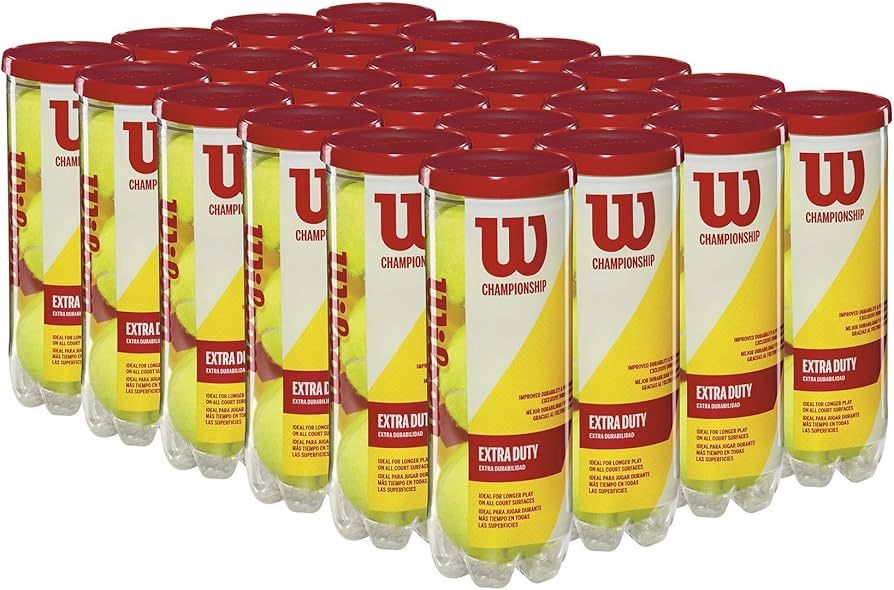 Wilson Championship Extra Duty Tennis Balls - 24 x 3 Ball Tube