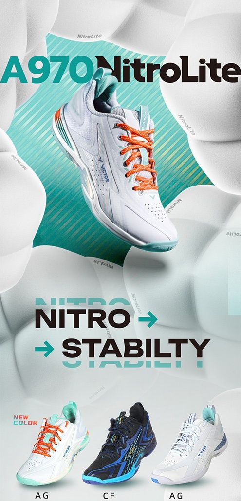 Victor A970 Nitrolite AG Badminton Shoe
