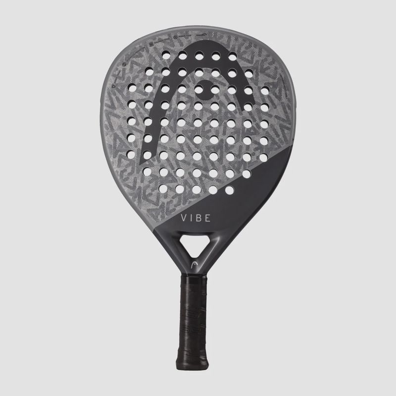 Head Vibe 2025 Padel Racket - Grey/Black