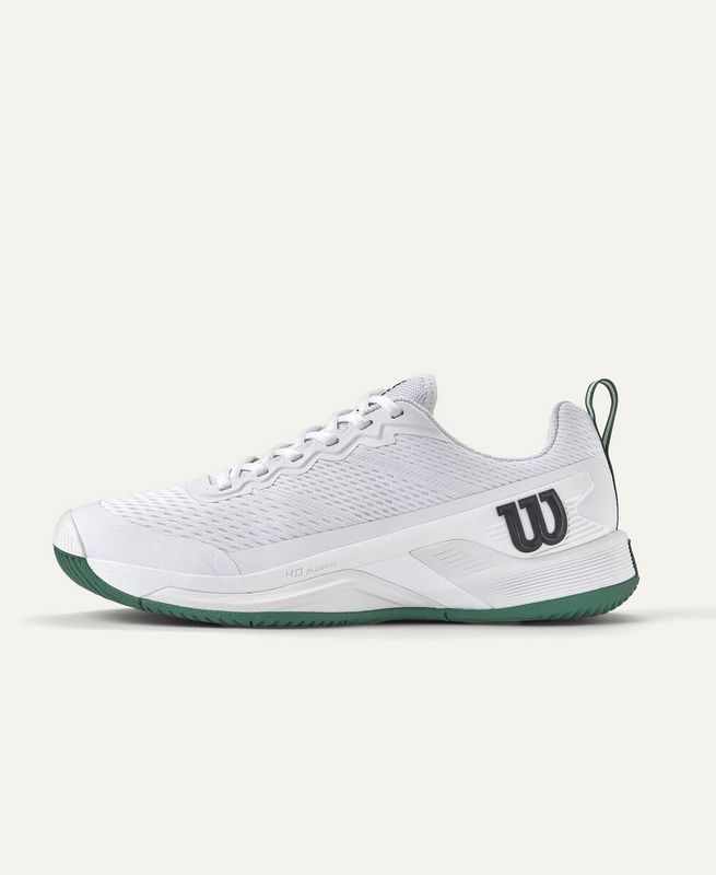 Wilson Rush Pro 4.5 Men&#39;s Tennis Shoes - White/Green