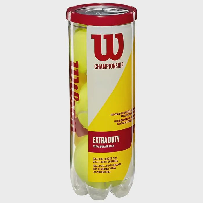 Wilson Championship Extra Duty Tennis Balls - 3 Ball Tube