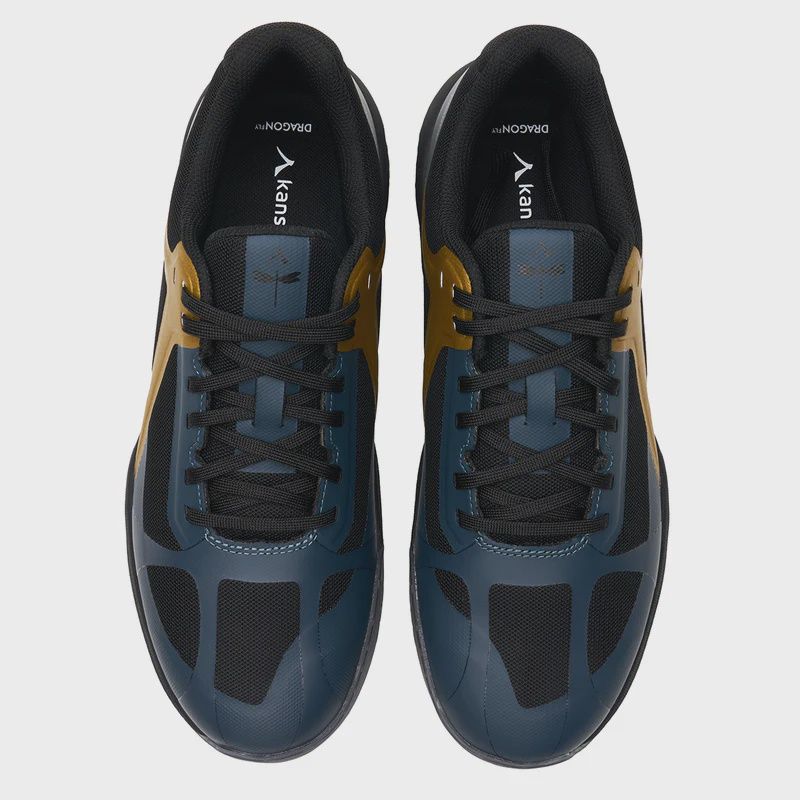 Kanso DragonFly Indoor Court Shoe (Black/Gold) display picture 1