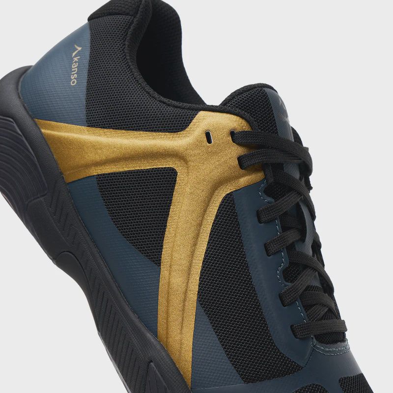 Kanso DragonFly Indoor Court Shoe (Black/Gold) display picture 2