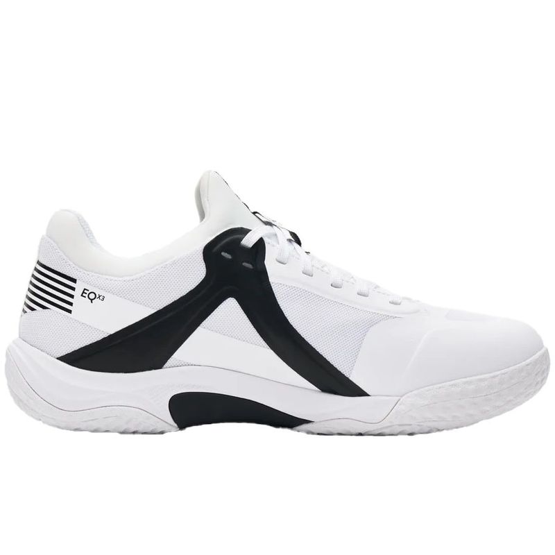 Kanso Mens EQx3 Indoor Court Shoe - White/Black