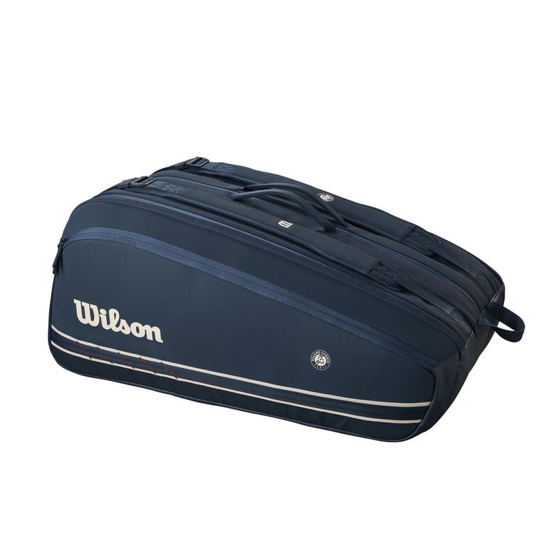 Wilson Roland Garros 2025 Session De Soiree Super Tour 15 Pack Tennis Bag